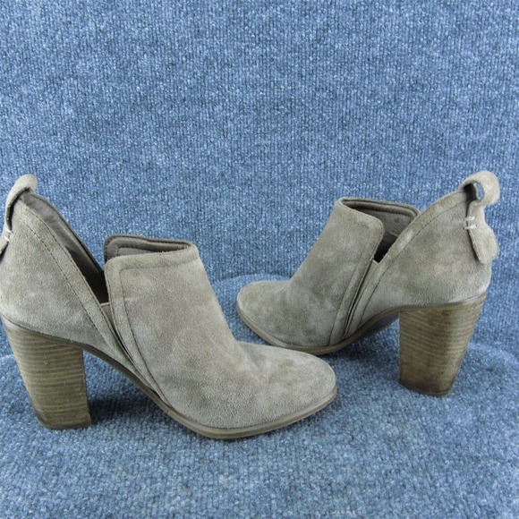 Vince Camuto Francia Women Ankle Boots‎ Brown Leather Pull On Size 8 Medium - Picture 8 of 11